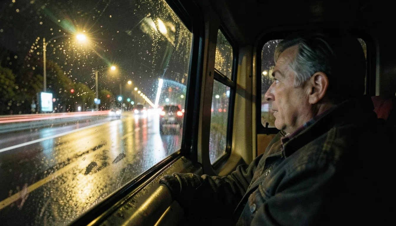 Midnight Commute — Flux AI prompt