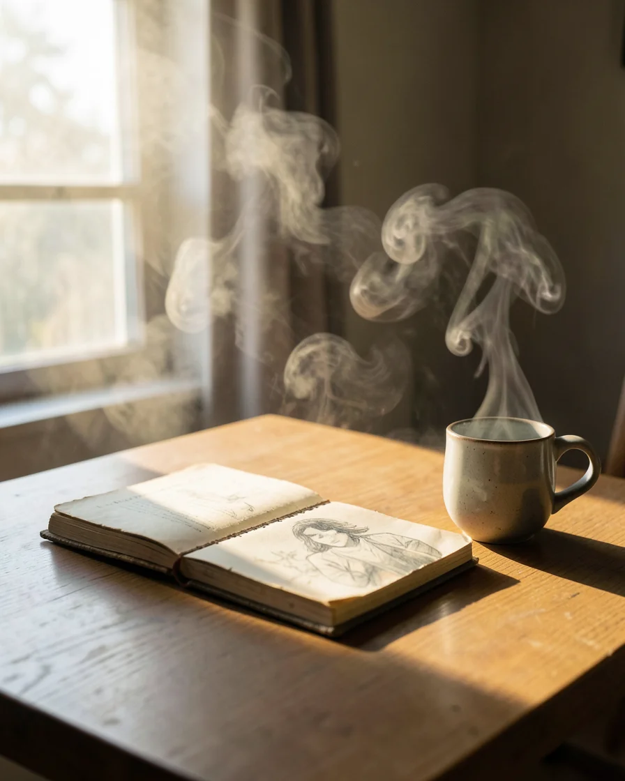 Morning Vapor Haze — Flux AI prompt