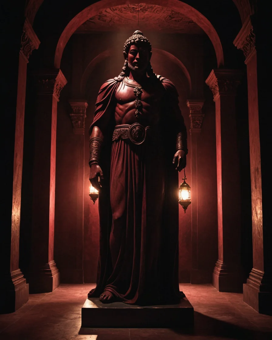 Velvet Monolith Portrait — SDXL AI prompt