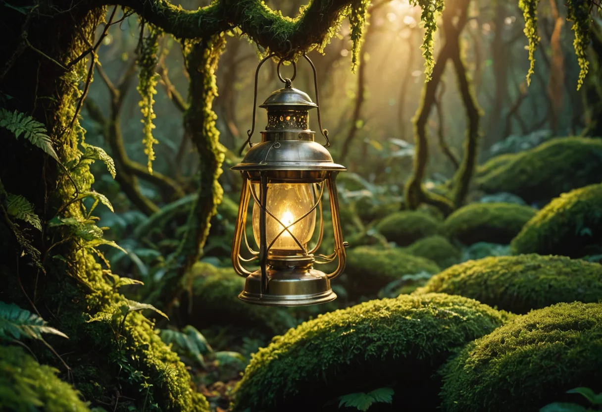 Verdant Lantern — SDXL AI prompt