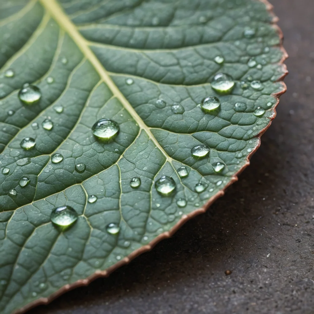 Verdigris Leaf — SDXL AI prompt