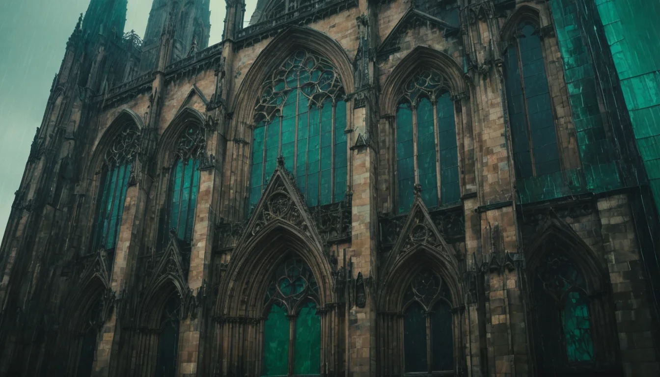 Verdigris Monsoon (architecture) — SDXL AI prompt