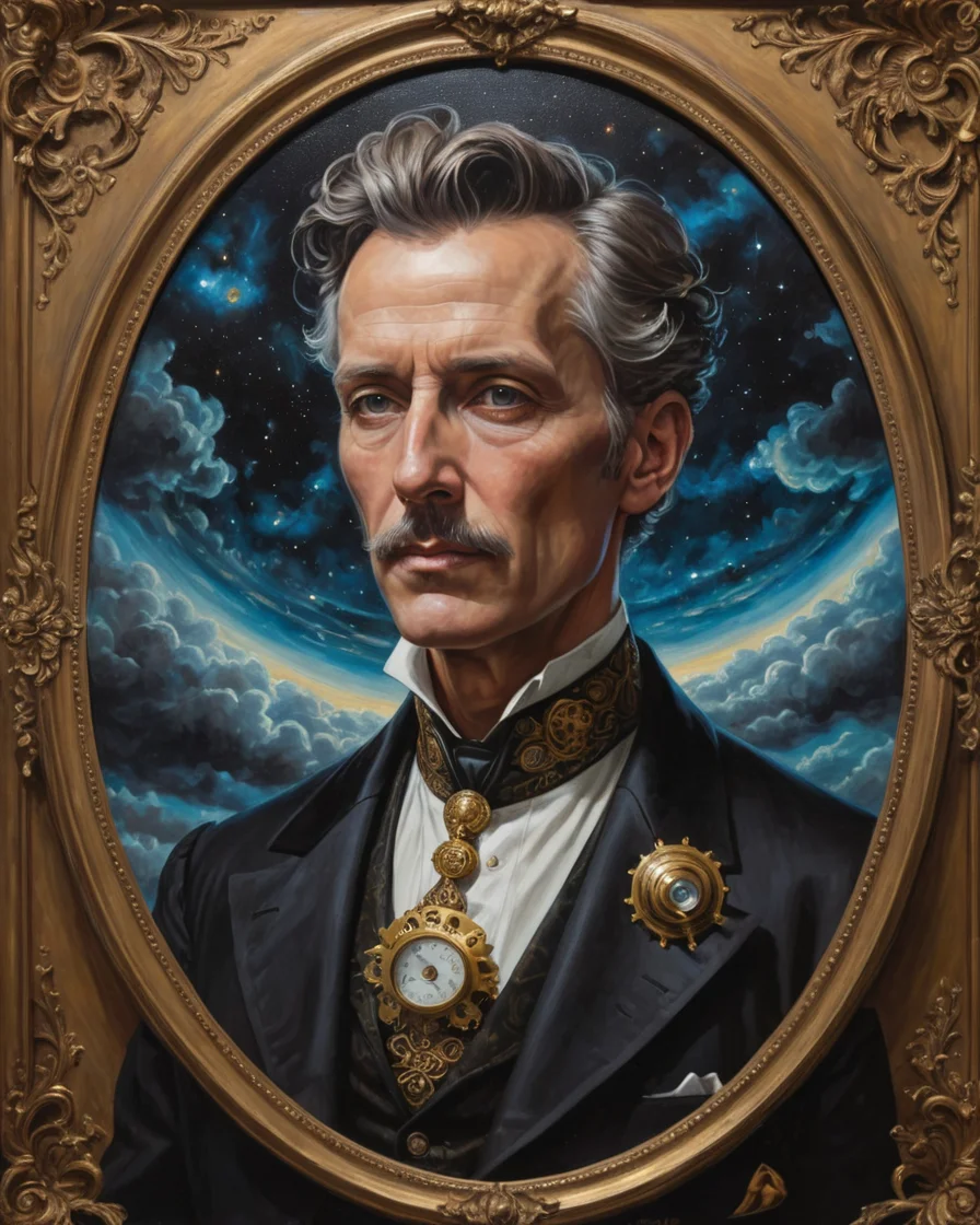 Victorian Alien Portrait — SDXL AI prompt