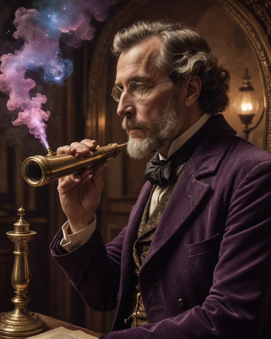 Victorian Cosmic Portrait — SDXL AI prompt