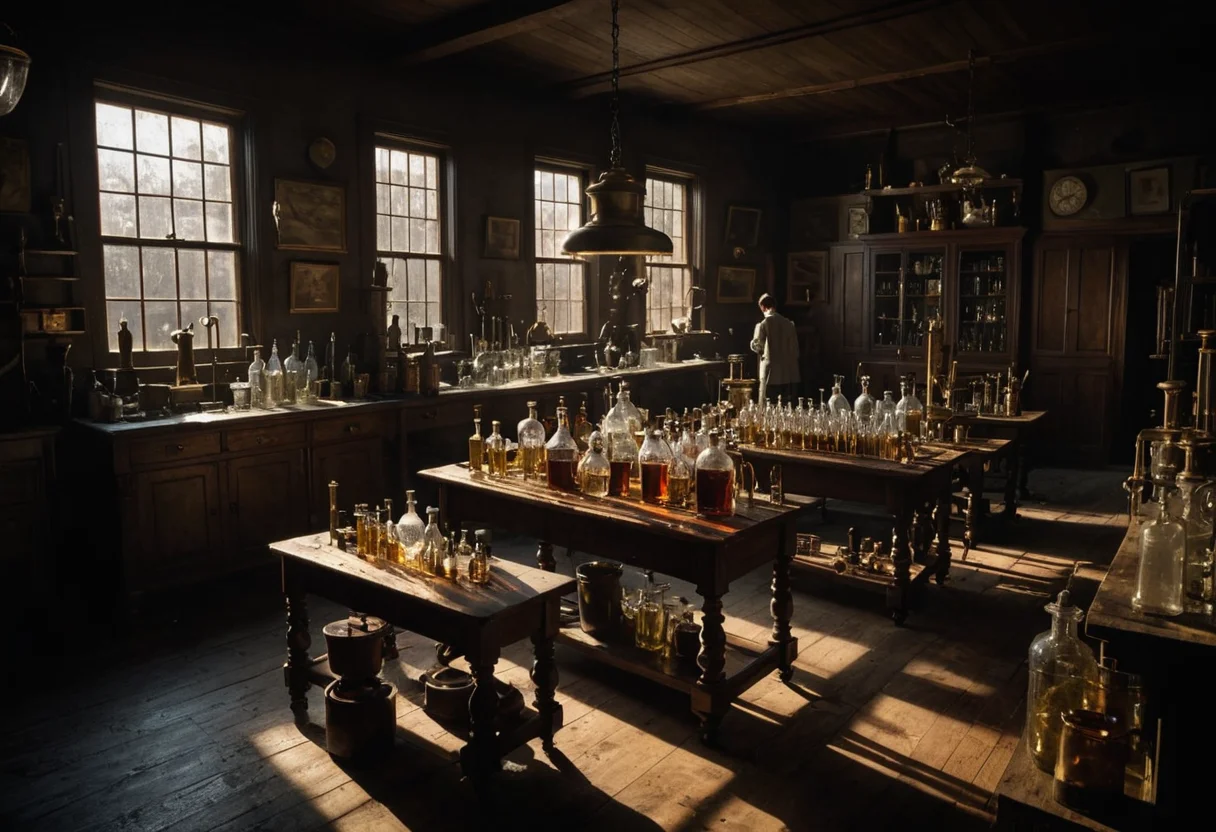 Chiaroscuro Alchemy — SDXL AI prompt