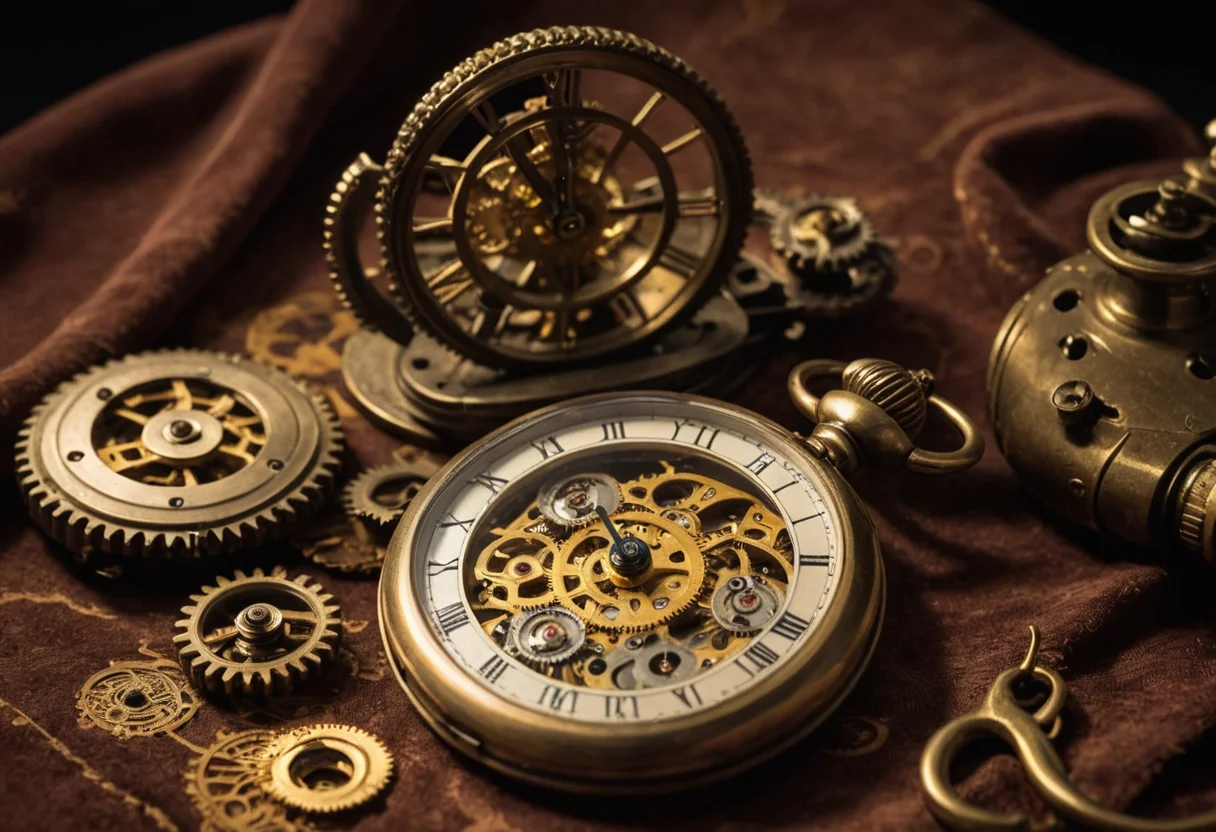 The Brass Automaton's Rest — SDXL AI prompt
