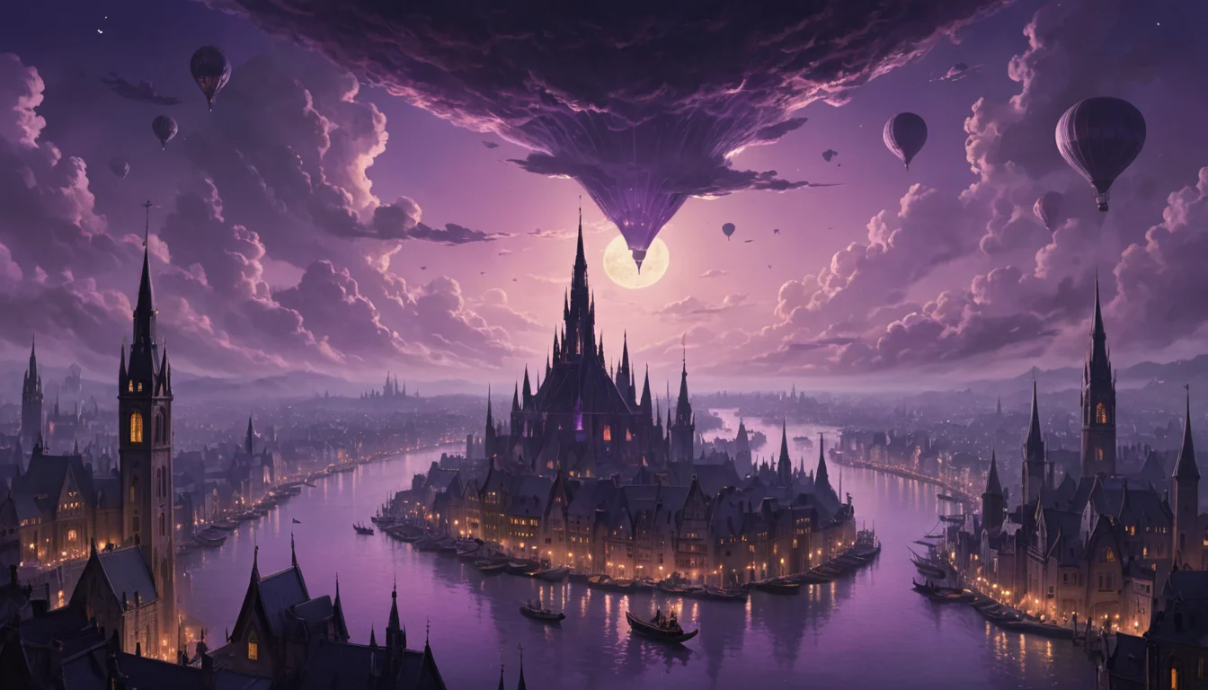 Aether Metropolis — SDXL AI prompt