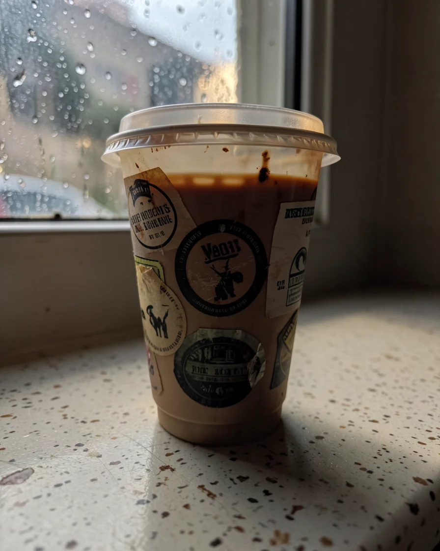 Plastic Cup Paradox — Flux AI prompt
