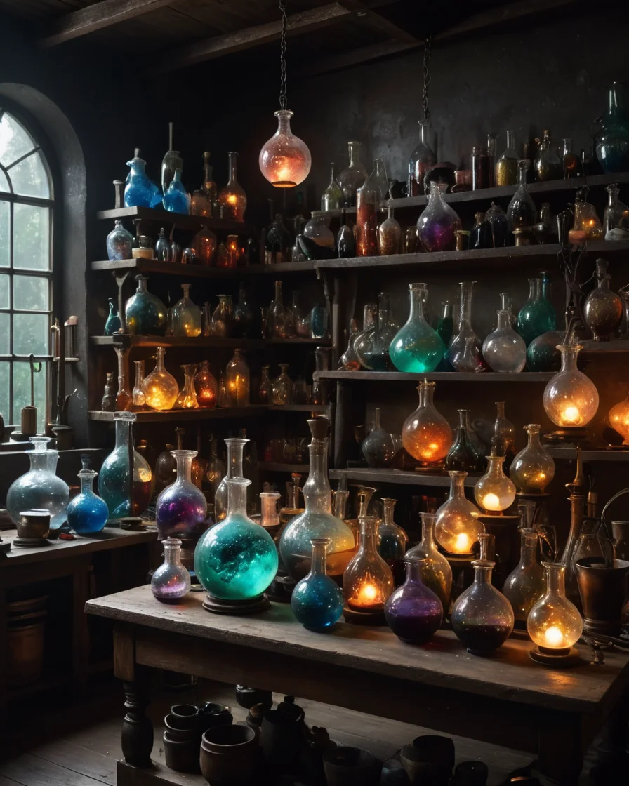 The Void Alchemist — SDXL AI prompt