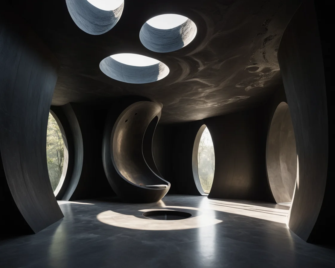 Void Architect Chamber — SDXL AI prompt