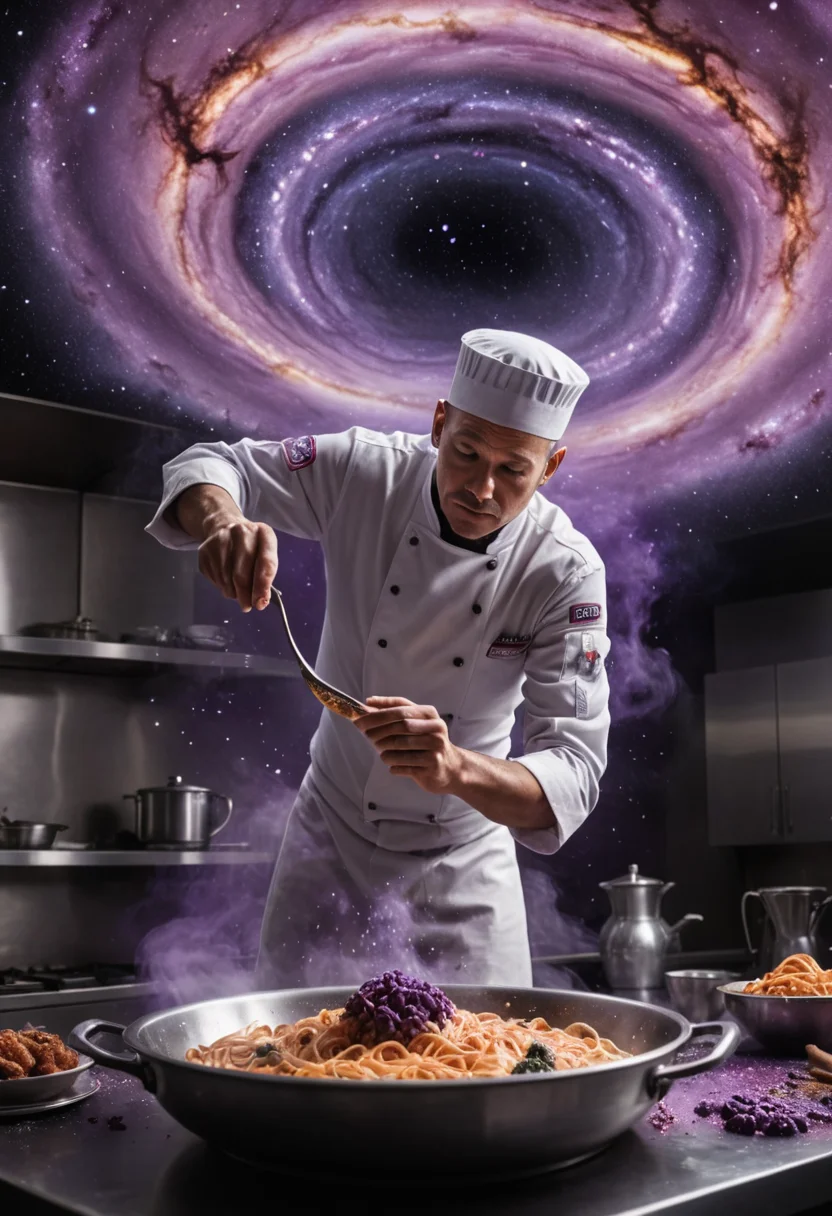 Void Chef's Kitchen — SDXL AI prompt