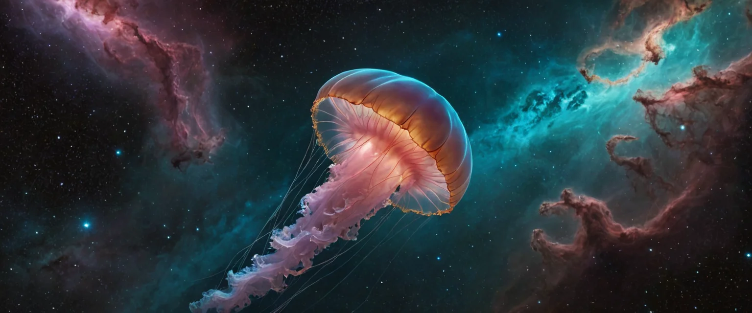 Cosmic Bloom — SDXL AI prompt