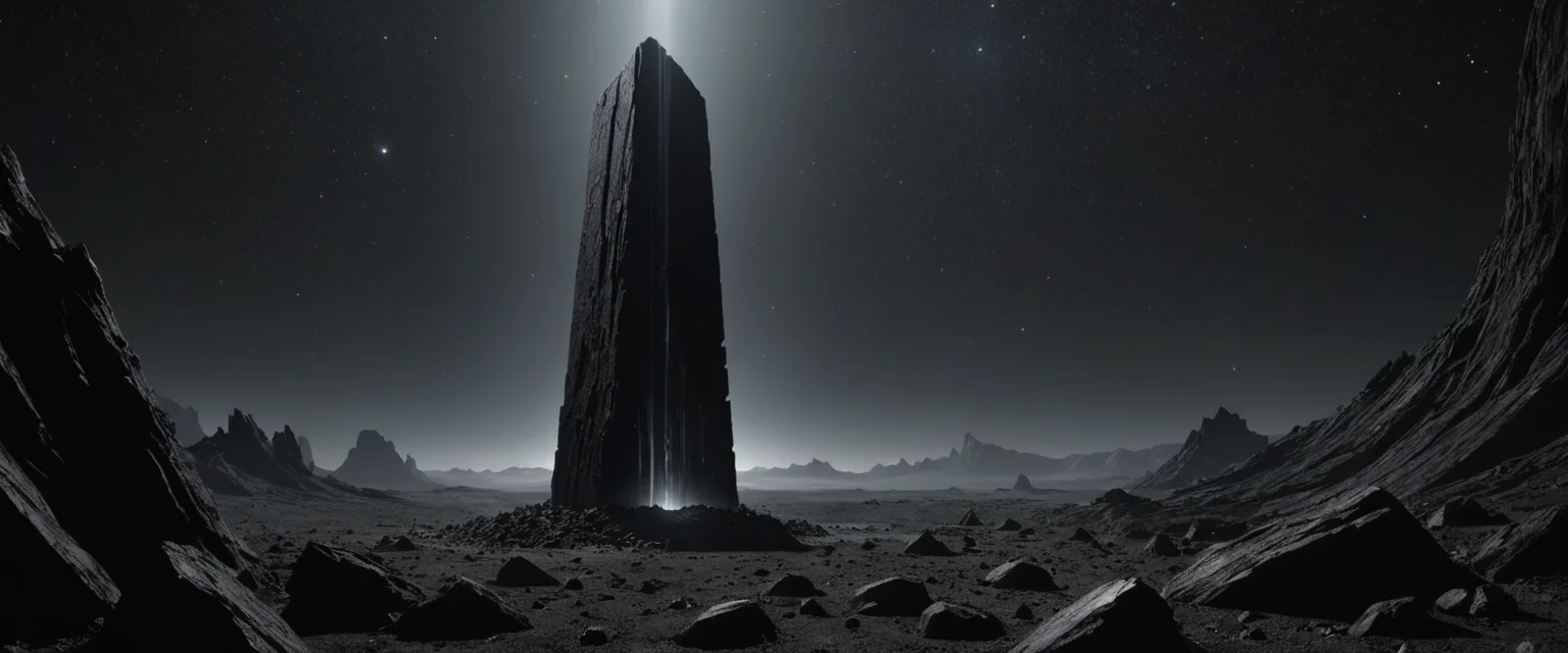Void Monolith — SDXL AI prompt