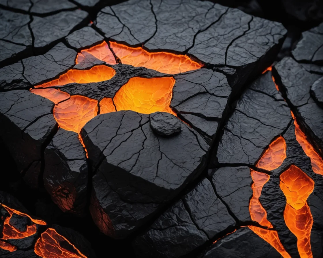 Volcanic Veins Still-Life — SDXL AI prompt