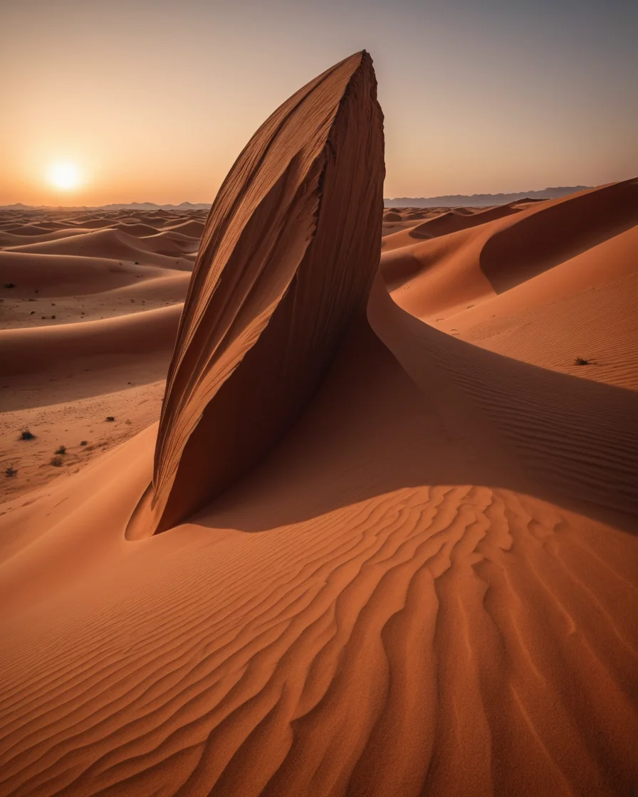 Sand Whisper Monolith — SDXL AI prompt