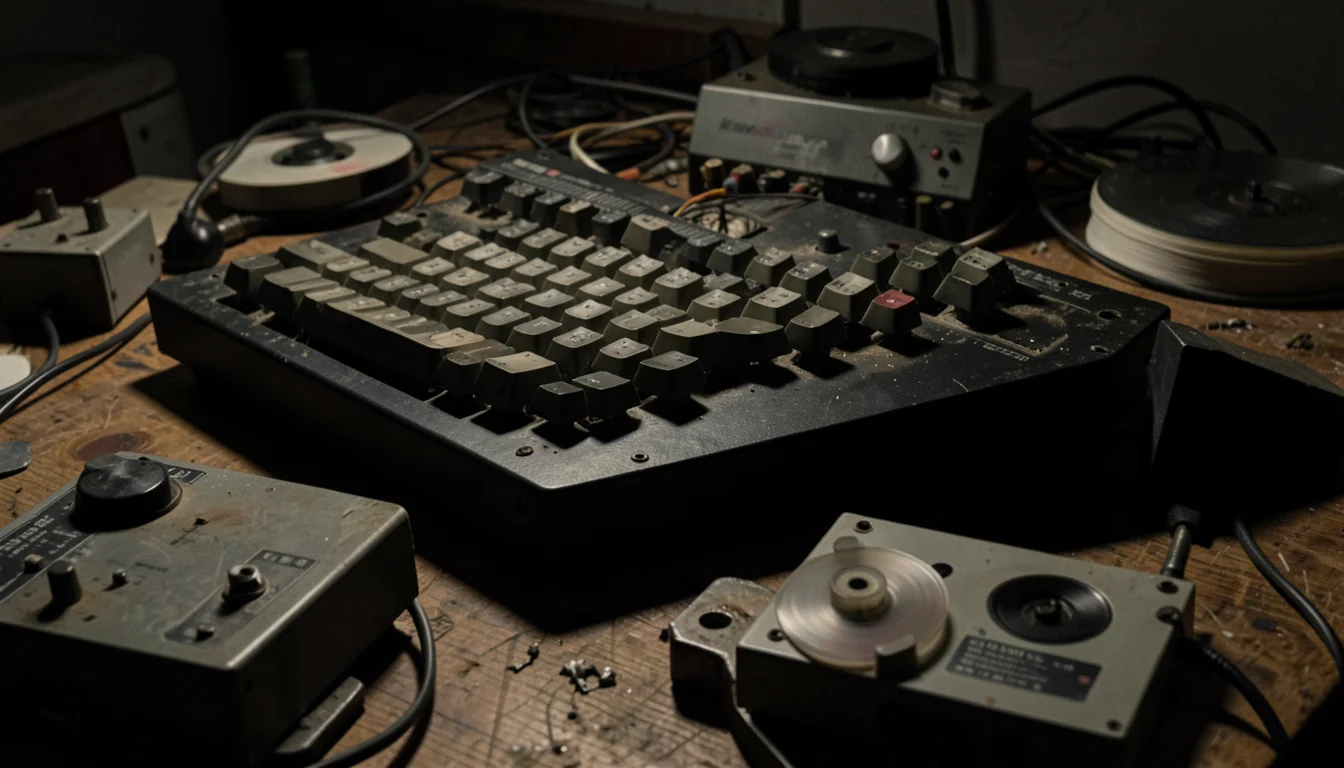 Late Night Setup — Flux AI prompt