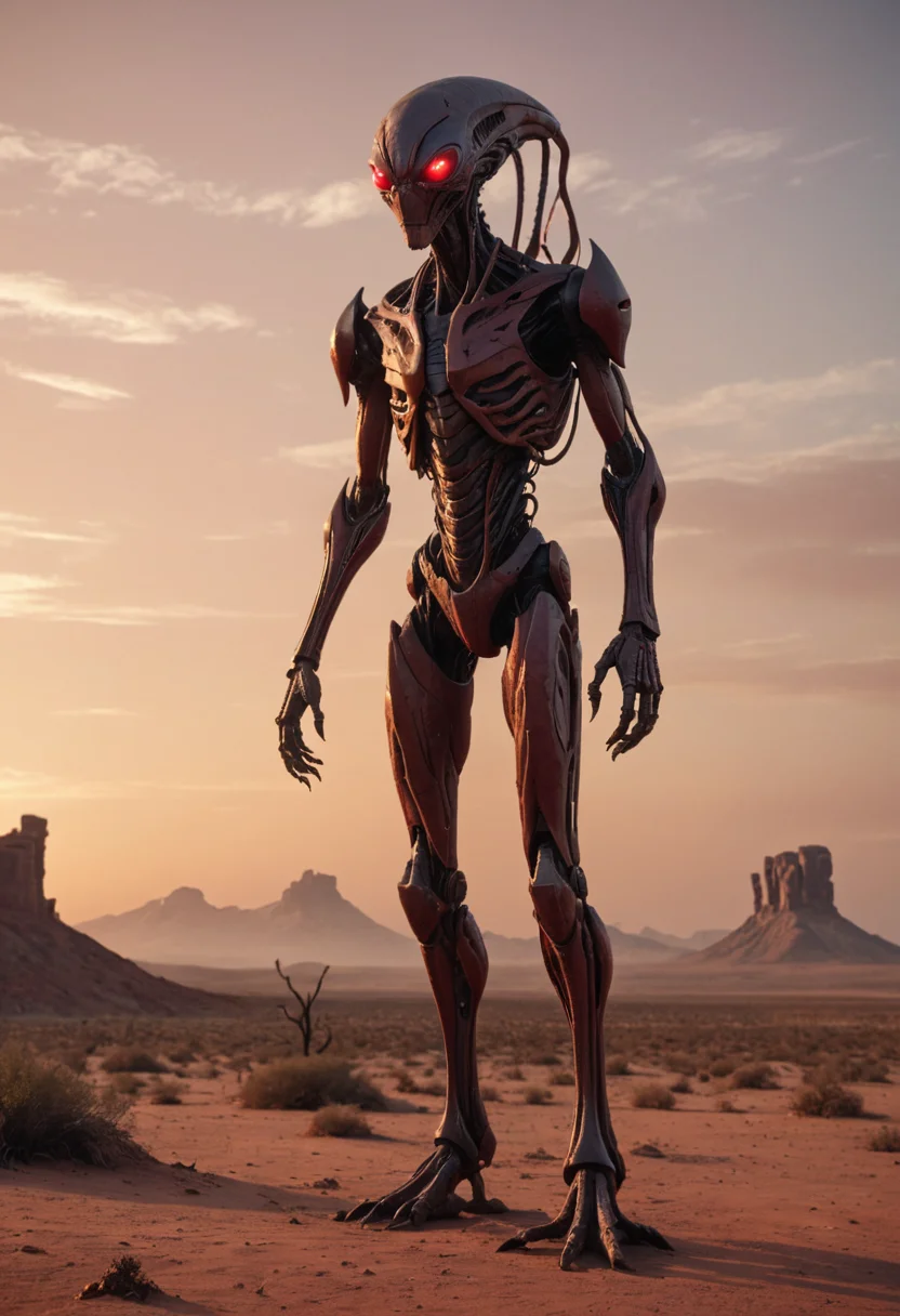 Xeno Sentinel — SDXL AI prompt
