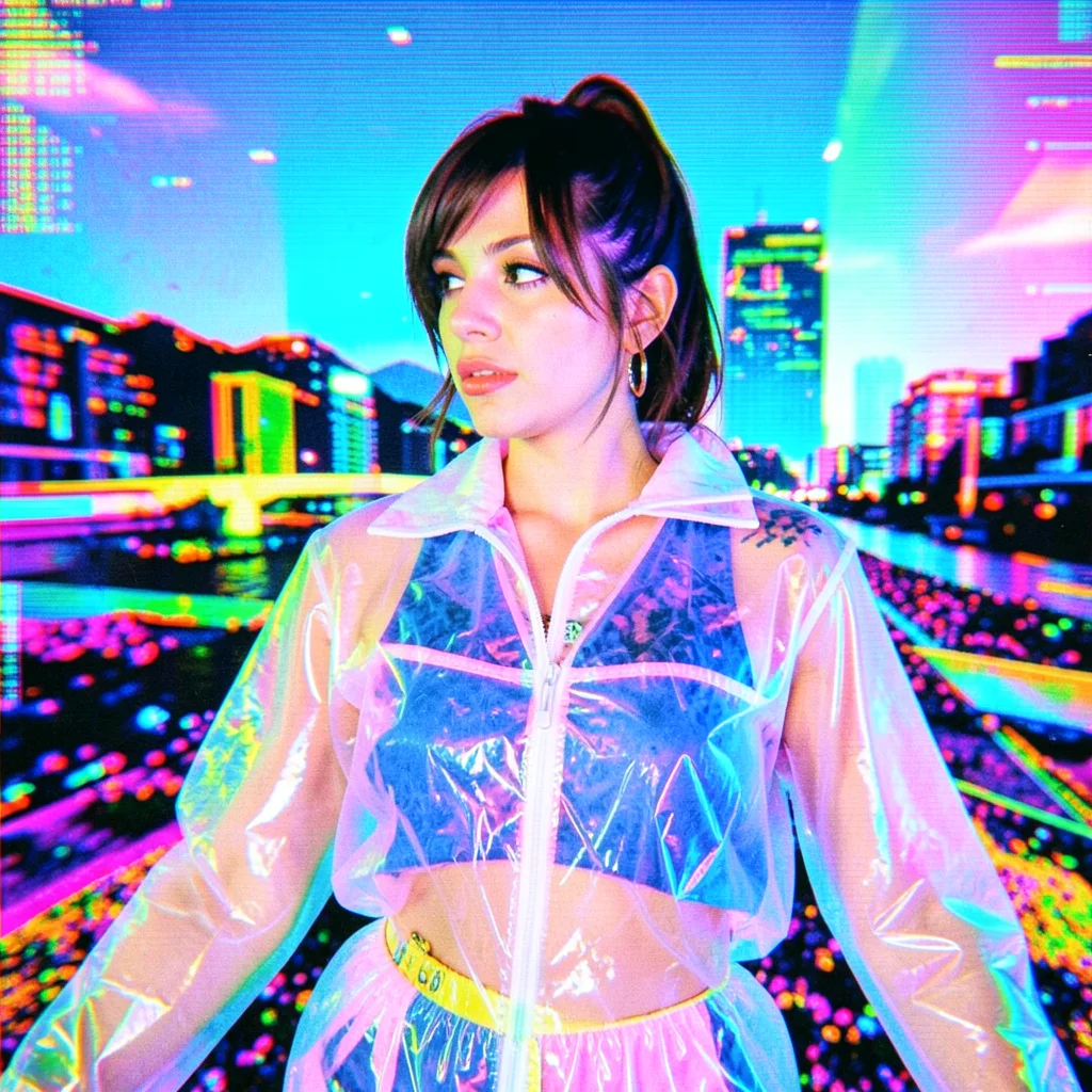 Chrome Future Dream — Flux AI prompt