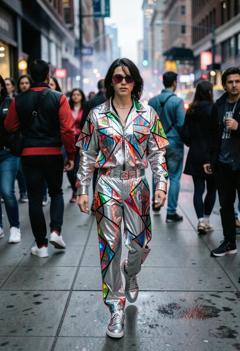 Pixel Street Style — Flux AI prompt