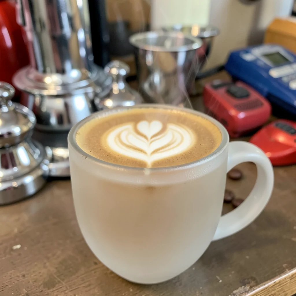 Retro Morning Ritual — Flux AI prompt