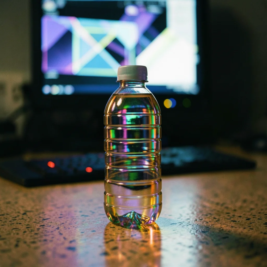 Chrome Echo — Flux AI prompt