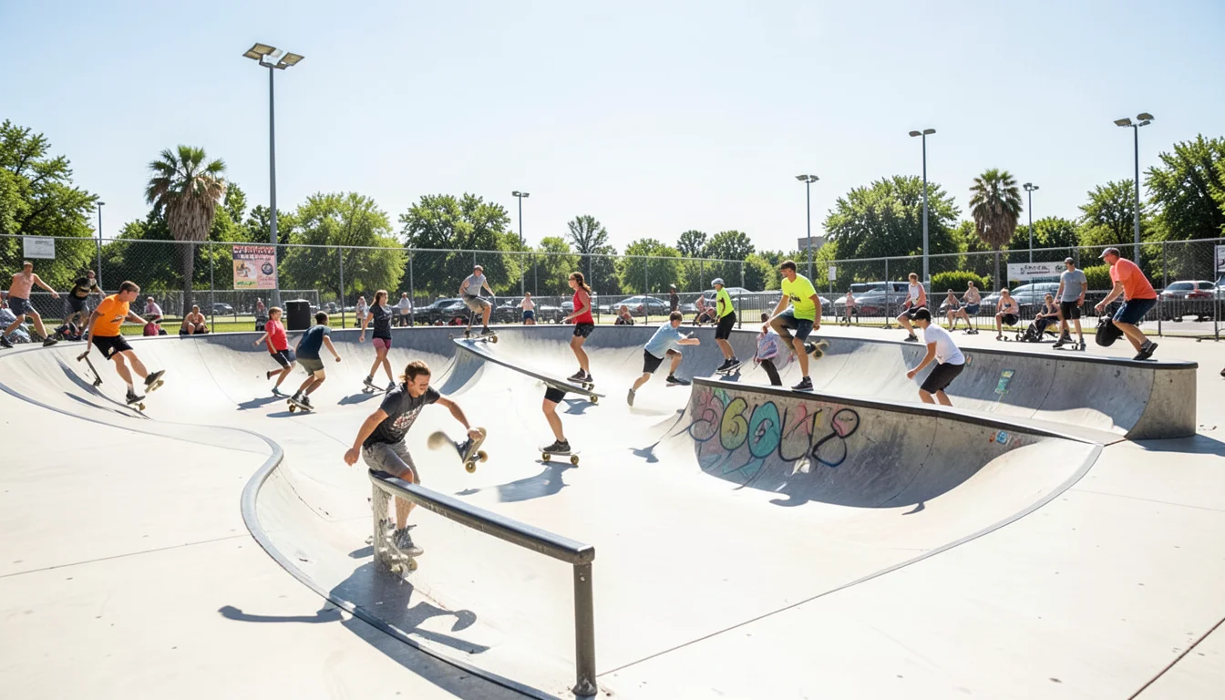 Retro Skate Zenith — Flux AI prompt