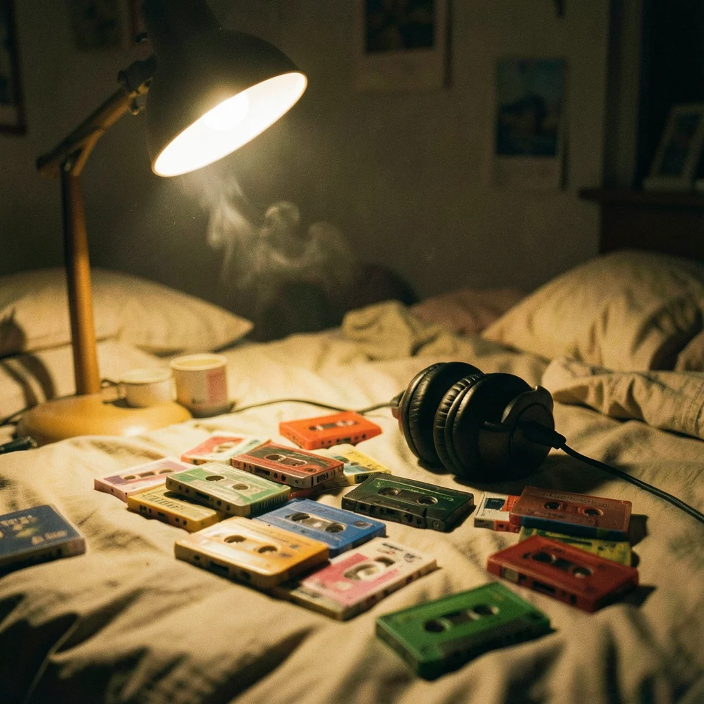 90s Bedroom Echo — Flux AI prompt
