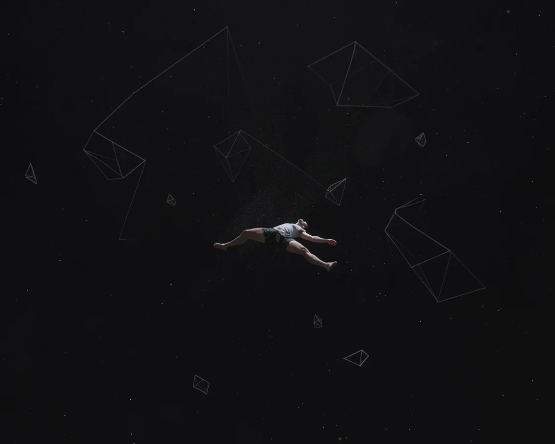 Zero-G Drift — Flux AI prompt