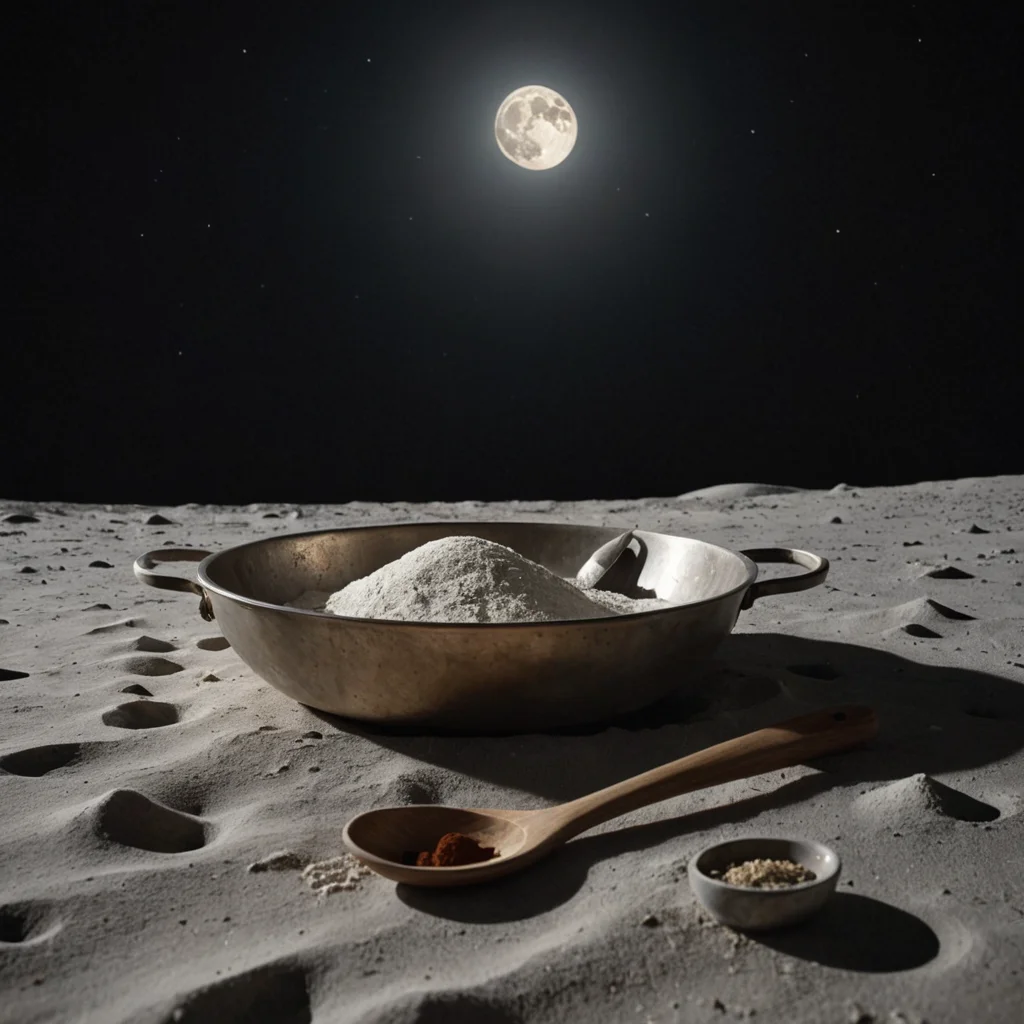 Zero-G Moon Kitchen — SDXL AI prompt