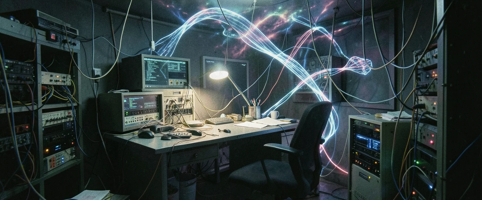 Server Dreamscape — Flux AI prompt