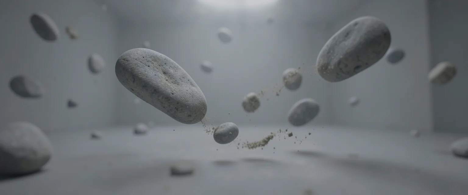 Suspended Geometry — Flux AI prompt